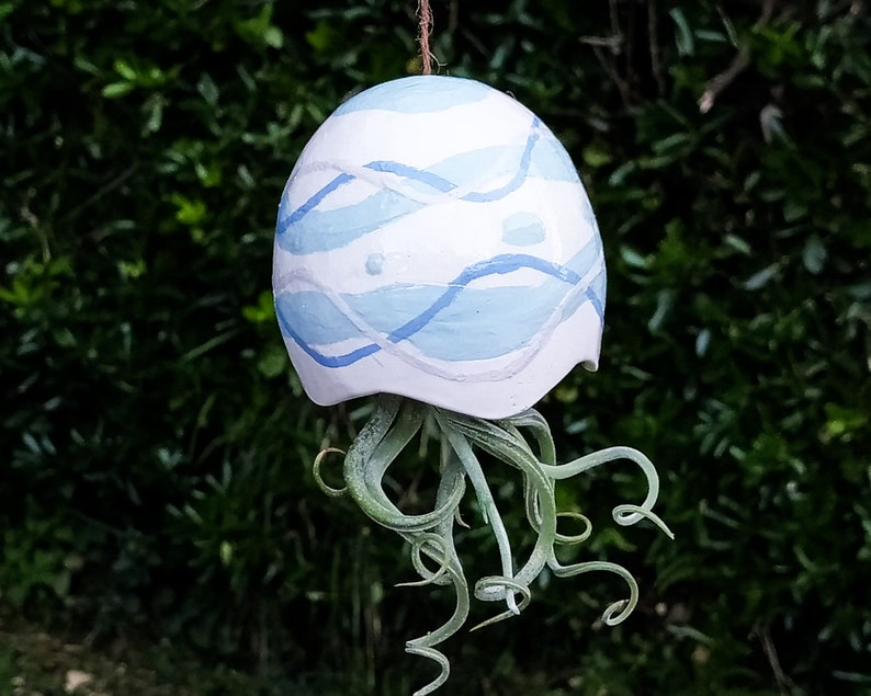 Jardinière suspendue en céramique, cache-pot aérien, décoration bohème