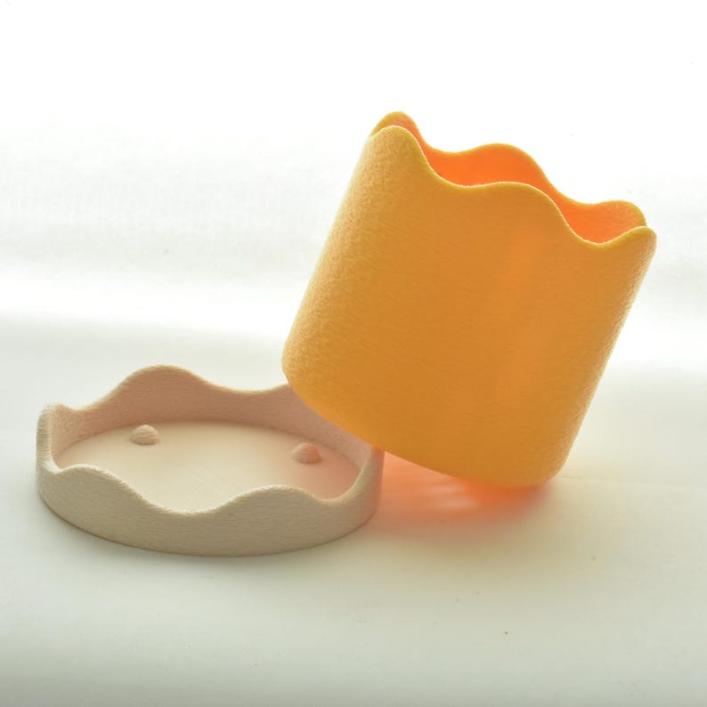 Cache-pot coloré avec égouttoir - Pot de fleurs avec système de drainage - Design Benga Studio - 4 tailles, 13 couleurs
