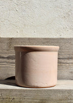 Pot de fleur en céramique vitré minimaliste, 13.5x11.3 cm