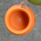 Jardinière suspendue en céramique à plusieurs niveaux, support mural pour succulentes, design bohème rustique