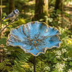 Abreuvoir pour abeilles en céramique avec piquet, mangeoire pour oiseaux et bain d'oiseaux